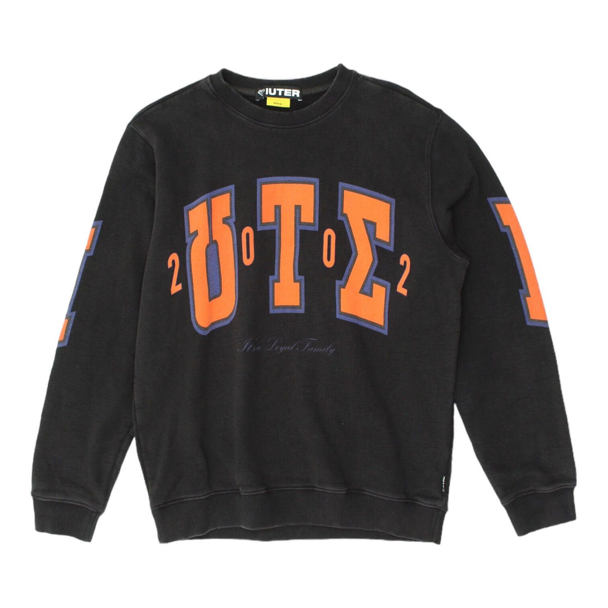 Iuter Mens Black Sweatshirt Vintage High End Designer Streetwear VTG Sweatshirt – Warm & Stylish · Great Gift For Fans