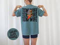 Tow Truck Driver Wife Husband BACK Print Shirt Gifts COMFORT COLORS Tshirt Crew Neck Tee Crewneck Short Sleeve Men Women Graphic Tee – Feel-Good Design · Must-Have Style