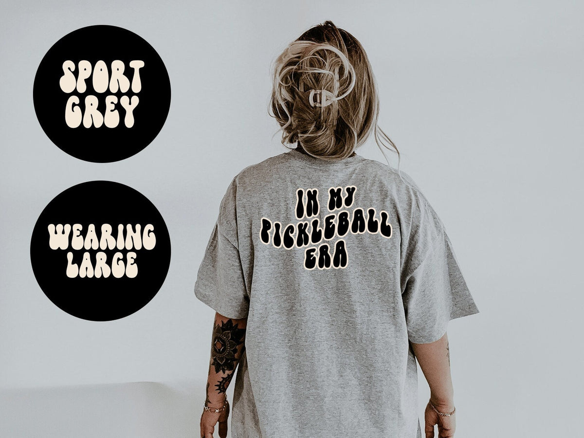 Pickleball Era BACK PRINT Shirt Gifts Tshirt Tees TShirt Unisex Funny Graphic Tee – Fan Favorite · Perfect For Daily Wear