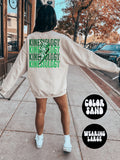 Kinesiology Kinesiologist St Patrick39s Day Patty39s Shamrock BACK PRINT Sweatshirt Gifts Crewneck Funny Sweater Shirt Jumper Men Women Sweatshirt – Feel-Good Design · High-Quality Print