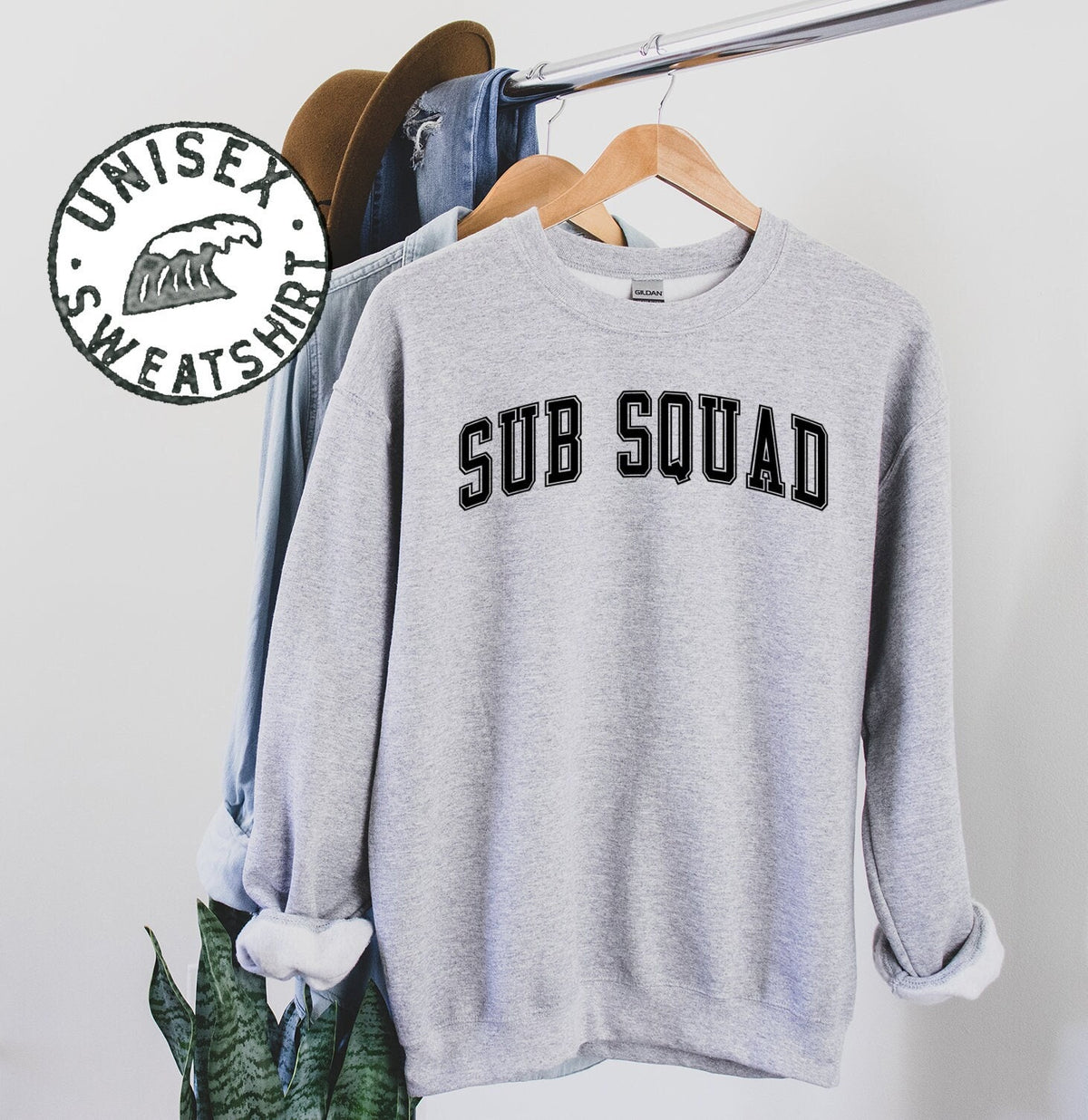 Sub Squad Substitute Teacher Sweatshirt Gifts Crewneck Funny Sweater Shirt Jumper Men Women Sweatshirt – Bold Style · Great Gift For Fans