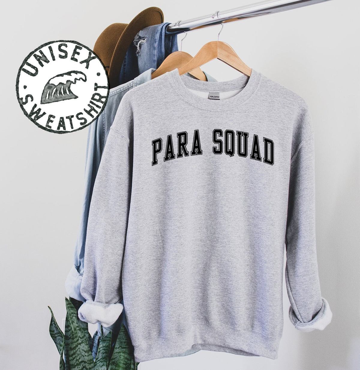 Para Squad Paraprofessional Teacher Aide Paras Educator Assistant Sweatshirt Gifts Crewneck Funny Sweater Shirt Jumper Men Women Sweatshirt – Everyday Comfort · Trending Graphic Apparel