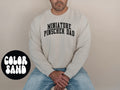 Miniature Pinscher Dog Dad Father39s Day Sweatshirt Gifts Crewneck Funny Sweater Shirt Jumper Men Women Him Her Sweatshirt – Feel-Good Design · Perfect For Daily Wear