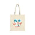 San Diego California Cotton Canvas Tote Bag Personalization Available Tote Bag – Warm & Stylish · Must-Have Style