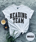 Reading Team Teacher Specialist Interventionist Coach Library Shirt Gifts Tshirt Tees TShirt Unisex Funny Graphic Tee – Feel-Good Design · Perfect For Daily Wear