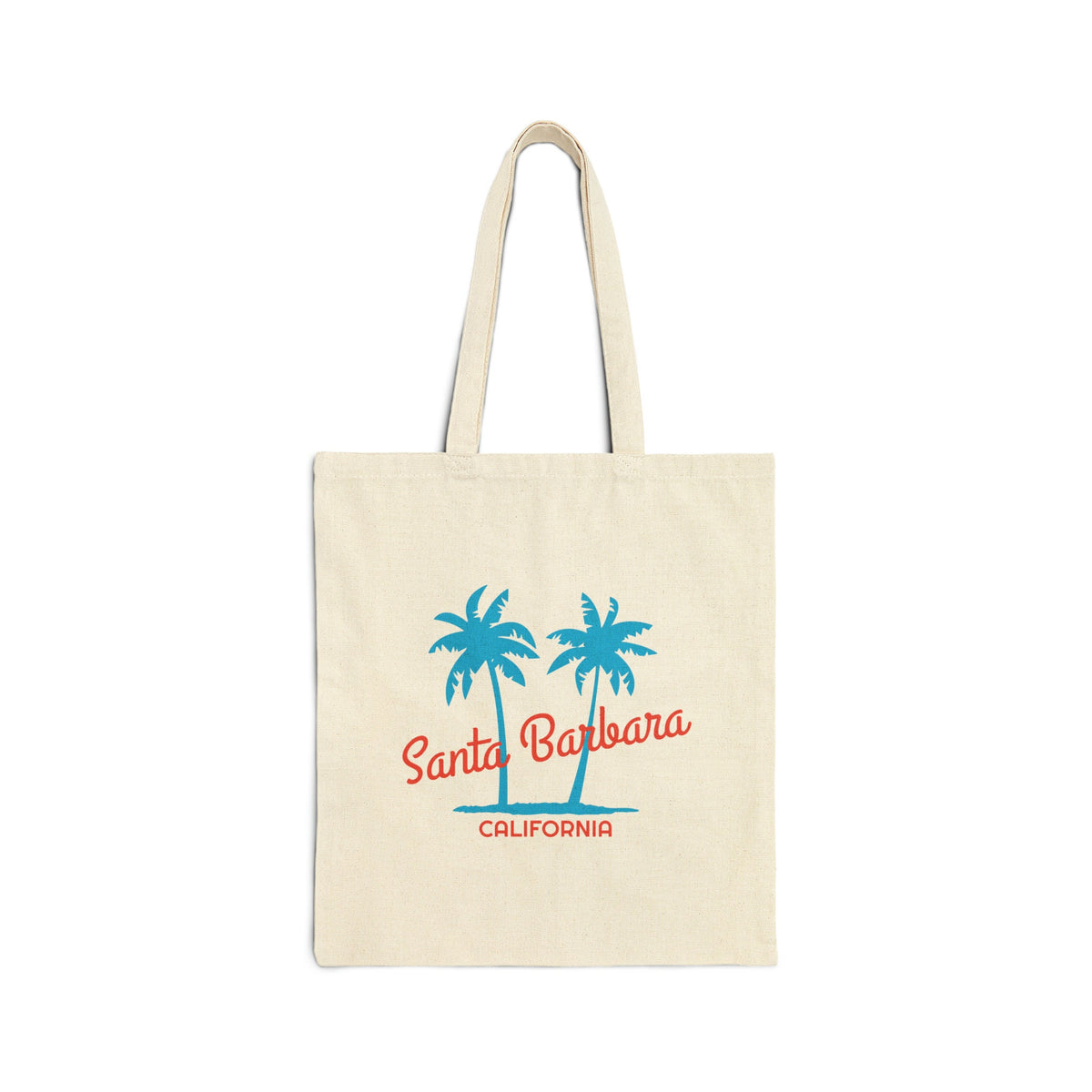 Santa Barbara California Cotton Canvas Santa Barbara Tote Bag Personalization Available Tote Bag – Cozy Vibes · Top Pick For Any Outfit