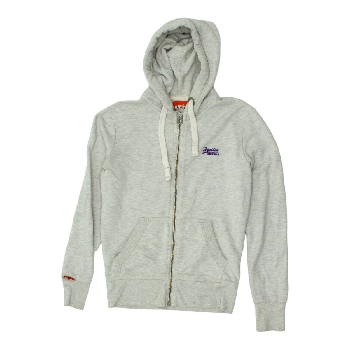 Superdry Mens Grey Polyester Cotton Full Zip Hoodie Vintage Designer Hoody VTG Hoodie – Cozy Vibes · Top Pick For Any Outfit