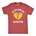 Taco Shirt Men Tacos Are My Valentine Valentine39s Day Shirt VDay Shirts Funny Food Shirts Party Shirts Funny Shirts Taco Lover Graphic Tee – Soft Feel · Great Gift For Fans