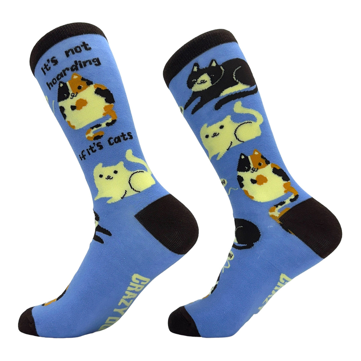 Not Hoarding If It39s Cats Socks Womens Cat Socks Cute Womens Socks Rude Socks Novelty Socks Rude Cat Socks Cat Mom All The Cats Graphic Tee – Aesthetic Look · High-Quality Print