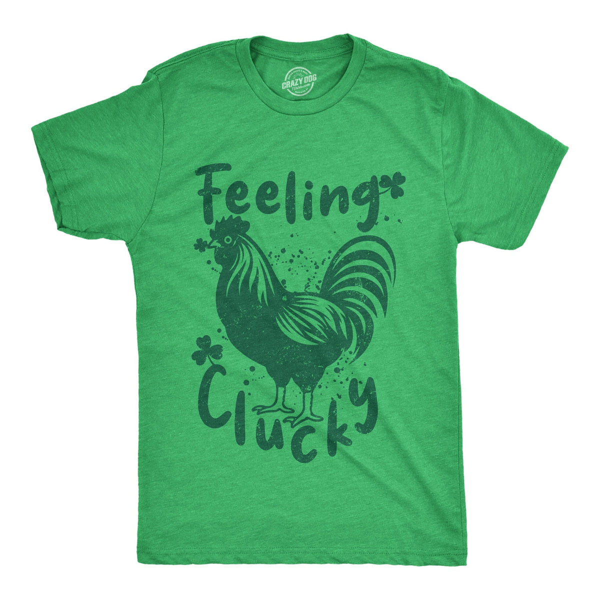 Feeling Clucky Chicken Shirts Rooster Shirts Farm Animal Shirts Shamrock Tshirt Men Funny St Patrick Day Shirt Party Shirts Men Graphic Tee – Feel-Good Design · Top Pick For Any Outfit