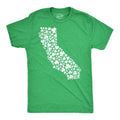 California State Clovers Shamrocks St Patrick39s Parade Saint Patrick39s Day Shamrock Shirt Mens Clover Shirt Funny Shirts Cali Graphic Tee – Fan Favorite · Great Gift For Fans