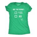 Are You Drunk Check Box Shirt Funny St Patrick Day Shirt Party Shirts Women Ireland Shirt I Clover Shenanigans Shamrock Shirts Graphic Tee – Feel-Good Design · Perfect For Daily Wear