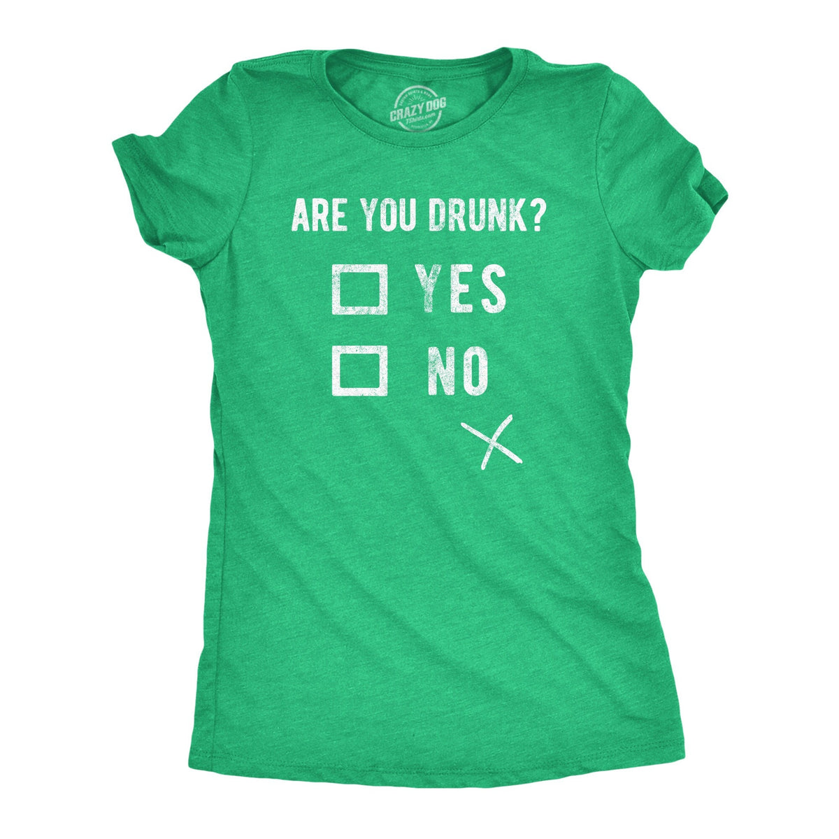 Are You Drunk Check Box Shirt Funny St Patrick Day Shirt Party Shirts Women Ireland Shirt I Clover Shenanigans Shamrock Shirts Graphic Tee – Feel-Good Design · Perfect For Daily Wear