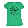 Irish I Had A Pizza Irish Drinking Womens Ireland T Shirt Dublin Tshirt Saint Patricks Day Shirts Funny St Patricks Day Shirt Graphic Tee – Easygoing Wear · Perfect For Daily Wear