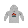 Colorado Youth Hoodie Retro Mountain Colorado Youth Sweatshirt Personalization Available Hoodie – Cozy Vibes · High-Quality Print
