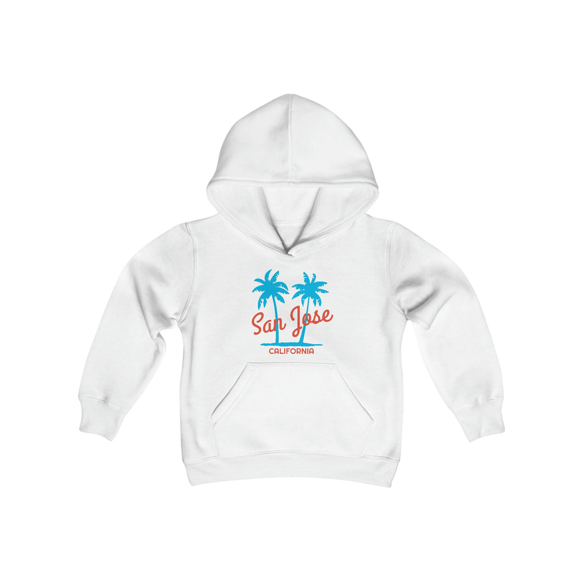 San Jose California Youth Hoodie Retro Mountain San Jose Youth Sweatshirt Personalization Available Hoodie – Everyday Comfort · Must-Have Style