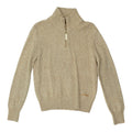 Gianfranco Ferre Mens Beige Half Zip Wool Knit Jumper Vintage Designer Sweater Graphic Tee – Premium Graphic · Perfect For Daily Wear