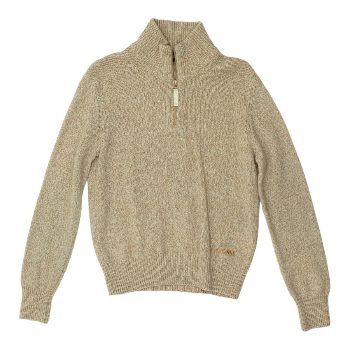 Gianfranco Ferre Mens Beige Half Zip Wool Knit Jumper Vintage Designer Sweater Graphic Tee – Premium Graphic · Perfect For Daily Wear