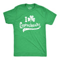 I Clover Leprechauns St Patricks Mens Shirt Shamrock Shirt Four Leaf Clover Shirt Funny Shirts Drinking Shirt Offensive Shirts Graphic Tee – Aesthetic Look · Perfect For Daily Wear