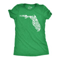 Florida State Clovers Shamrocks St Patrick39s Day Parade St Patrick39s Day Shirt Luck Of The Irish Green Clover Shirt Woman FL Graphic Tee – Feel-Good Design · Top Pick For Any Outfit