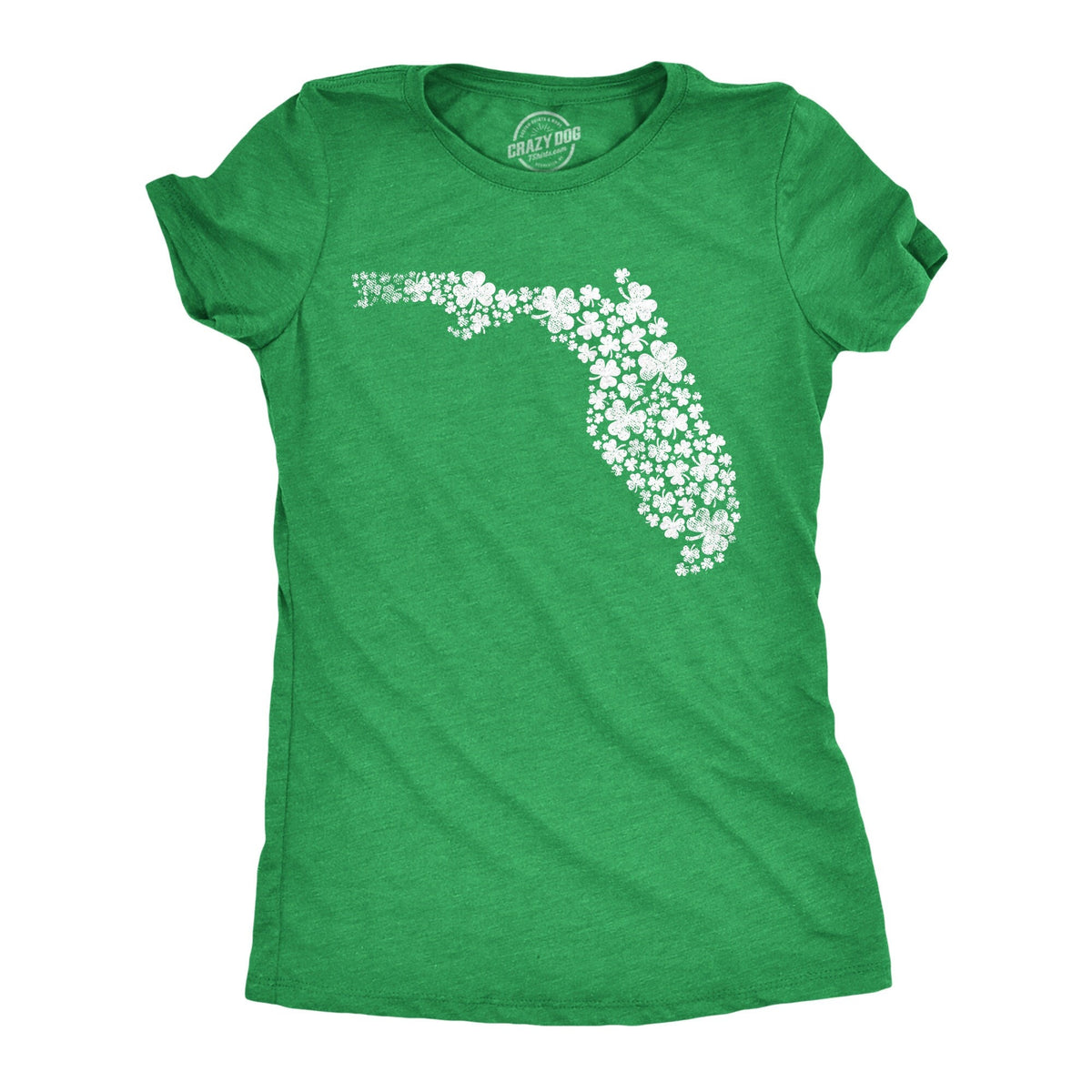 Florida State Clovers Shamrocks St Patrick39s Day Parade St Patrick39s Day Shirt Luck Of The Irish Green Clover Shirt Woman FL Graphic Tee – Feel-Good Design · Top Pick For Any Outfit