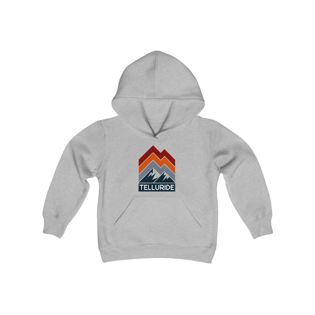 Telluride Colorado Youth Hoodie Retro Mountain Telluride Youth Sweatshirt Personalization Available Hoodie – Easygoing Wear · Great Gift For Fans