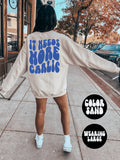 Garlic Lover BACK PRINT Sweatshirt Gifts Crewneck Funny Sweater Shirt Jumper Men Women Him Her Sweatshirt – Soft Feel · Perfect For Daily Wear