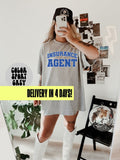 Insurance Agent Shirt Gifts Tshirt Tees TShirt Unisex Funny Express Graphic Tee – Cozy Vibes · Perfect For Daily Wear
