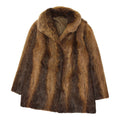 Niefenecker Munchen Womens Brown Fur Overcoat Vintage High End Luxury Coat VTG Graphic Tee – Warm & Stylish · Trending Graphic Apparel