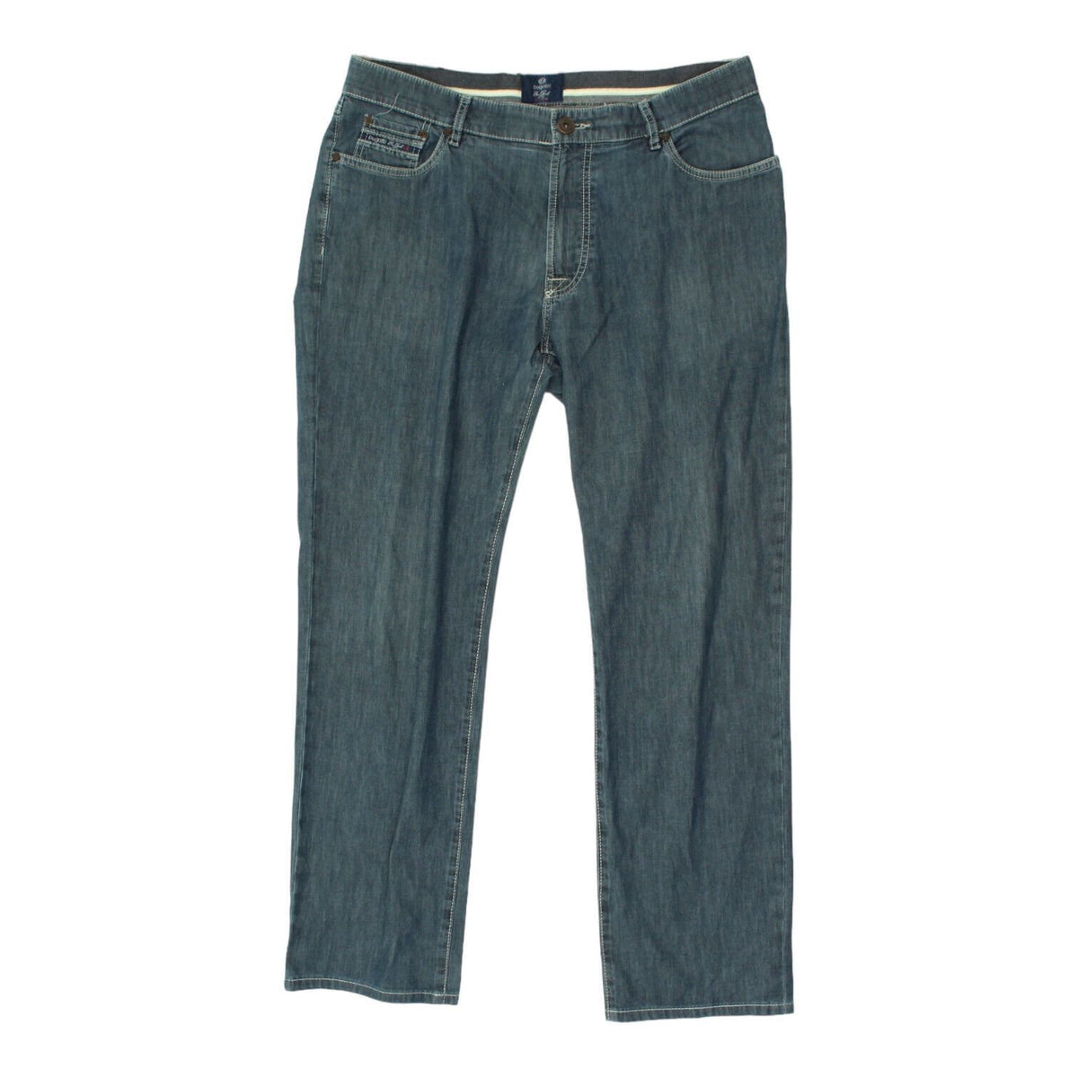 Bugatti Mens Blue Straight Leg Jeans Vintage Luxury Designer Denim VTG Graphic Tee – Aesthetic Look · Perfect For Daily Wear