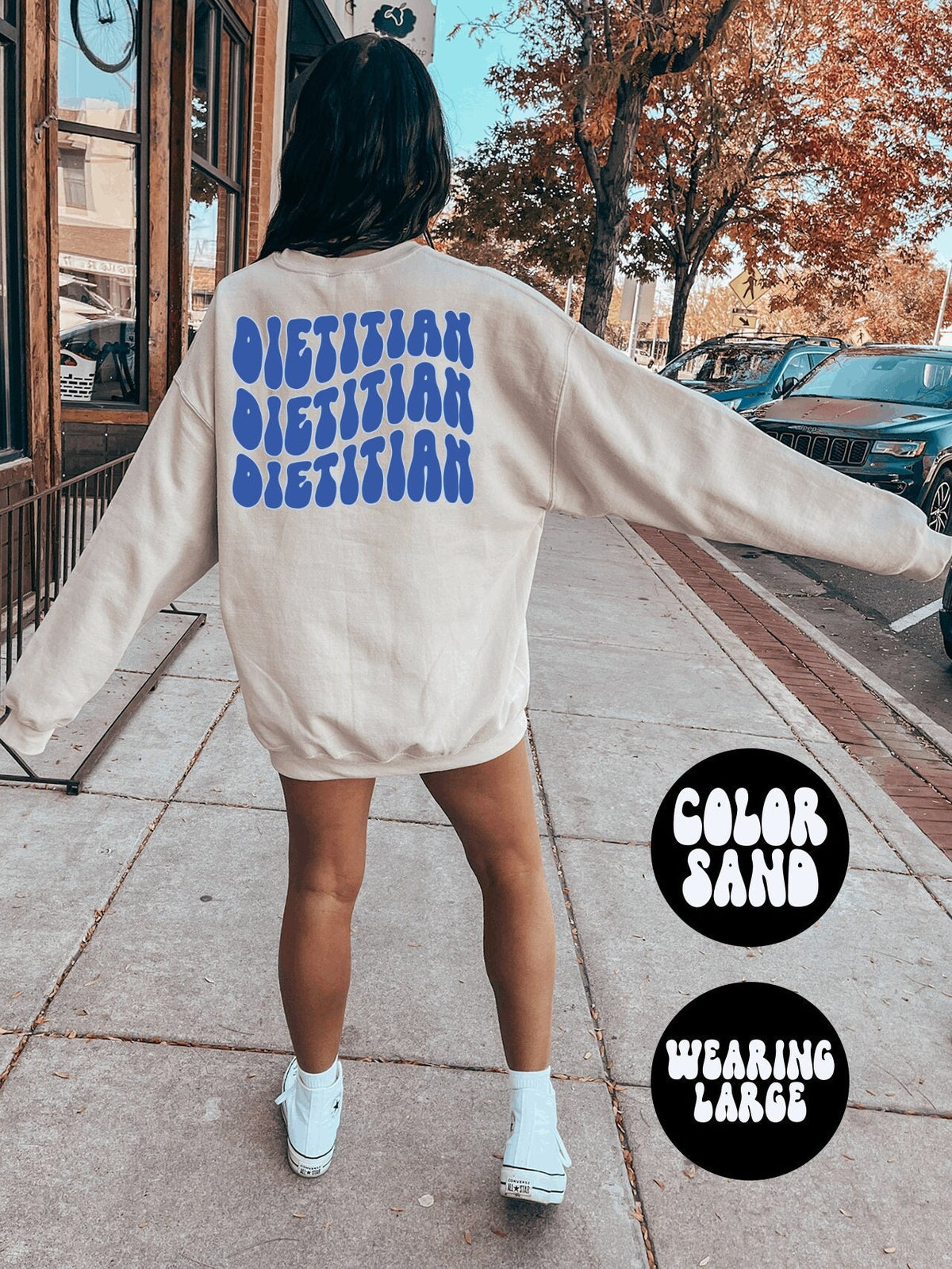 Dietitian Grad Graduation BACK PRINT Sweatshirt Gifts Crewneck Funny Sweater Shirt Jumper Men Women Him Her Sweatshirt – Aesthetic Look · Top Pick For Any Outfit