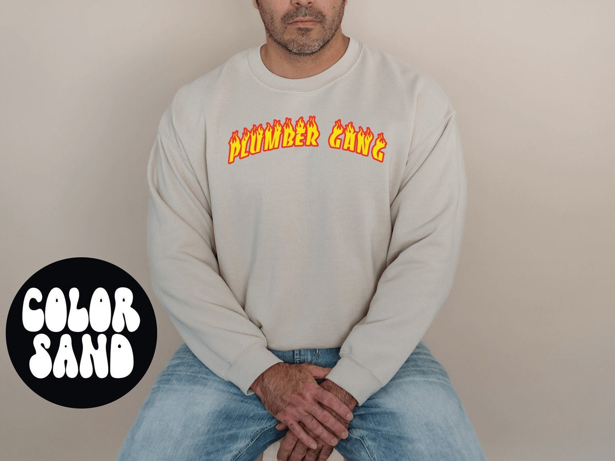 Plumber Sweatshirt Gifts Crewneck Funny Sweater Shirt Jumper Men Women Him Her Sweatshirt – Cozy Vibes · Top Pick For Any Outfit
