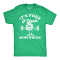 Funny Joke Golf Shirt Golfing T Shirt Men Dad Golfer Drinking Shirts Gifts For Golfers It39s Fore O39clock Somewhere Beer Drinking Fore Graphic Tee – Easygoing Wear · Top Pick For Any Outfit