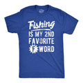Mens Fishing T shirt Funny Fishing Shirt Fishing Graphic Tee Fisherman Gifts Present For Fisherman Fishing Is My 2nd Favorite F Word Graphic Tee – Aesthetic Look · Top Pick For Any Outfit