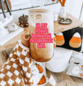 Speech Language Pathologist SLP Graduation Glass Tumbler Gifts Reusable Cup For Her Best Friend Bamboo Lid Straw Iced Coffee Soda Can Graphic Tee – Warm & Stylish · Great Gift For Fans