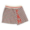 Franklin Marshall Womens Short Grey Check Skirt Vintage Designer VTG Graphic Tee – Soft Feel · High-Quality Print
