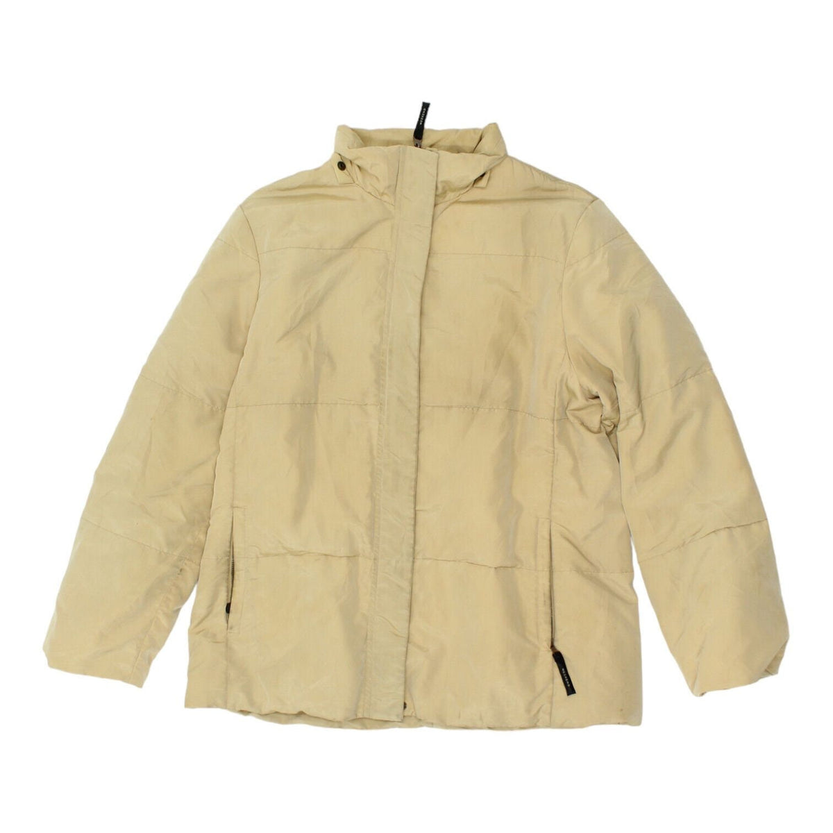 Weekend Max Mara Womens Beige Padded Jacket Vintage High End Designer VTG Graphic Tee – Premium Graphic · High-Quality Print
