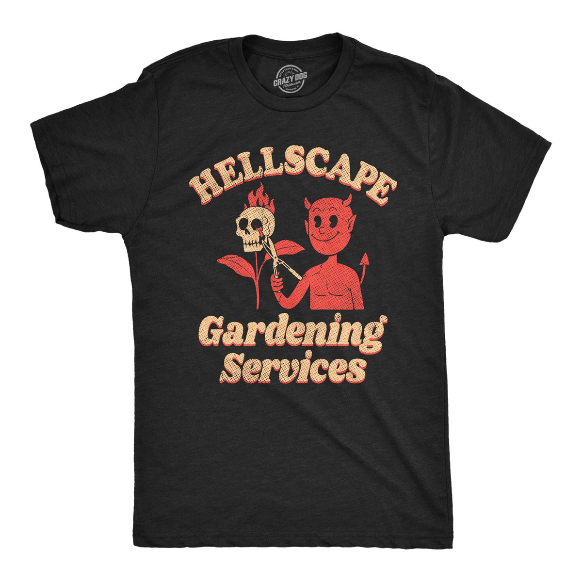 Hellscape Gardening Services Demon Halloween Shirt Spooky Shirt Funny Halloween Shirts 666 Evil Shirts Devil Shirts Funny Shirts Graphic Tee – Feel-Good Design · Top Pick For Any Outfit