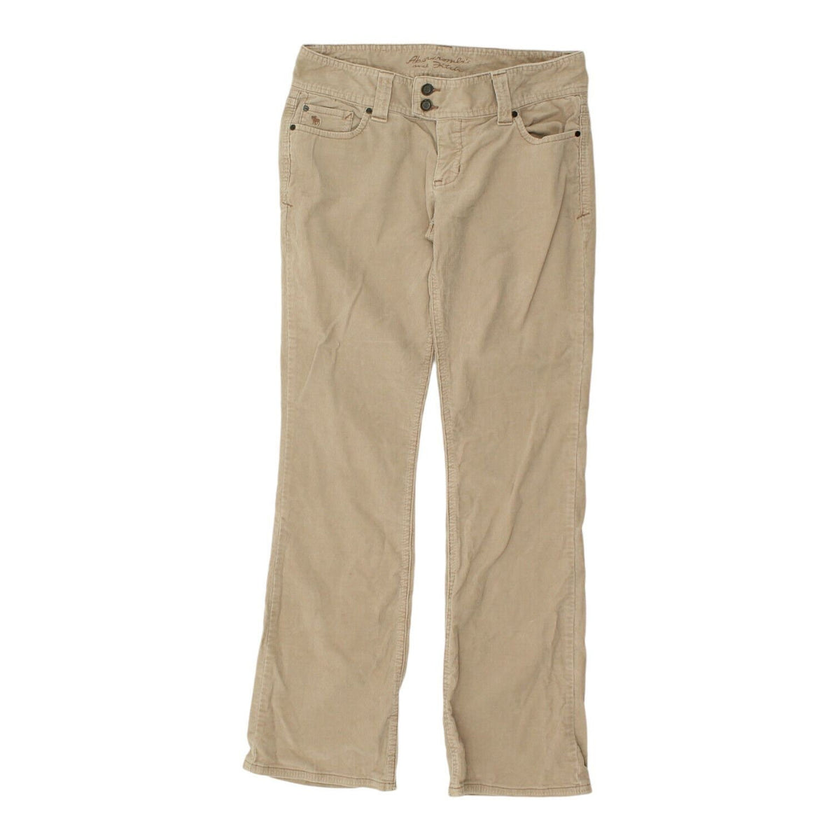 Abercrombie Fitch Womens Brown Low Rise Bootcut Corduroy Trousers Designer Graphic Tee – Soft Feel · Great Gift For Fans