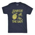 Squeeze The Day Lemon Shirts Dad Shirt Funny Mens Shirt Funny Foodie Shirt Funny Saying Shirt Funny Shirt Quotes Foodie Shirts Graphic Tee – Easygoing Wear · High-Quality Print