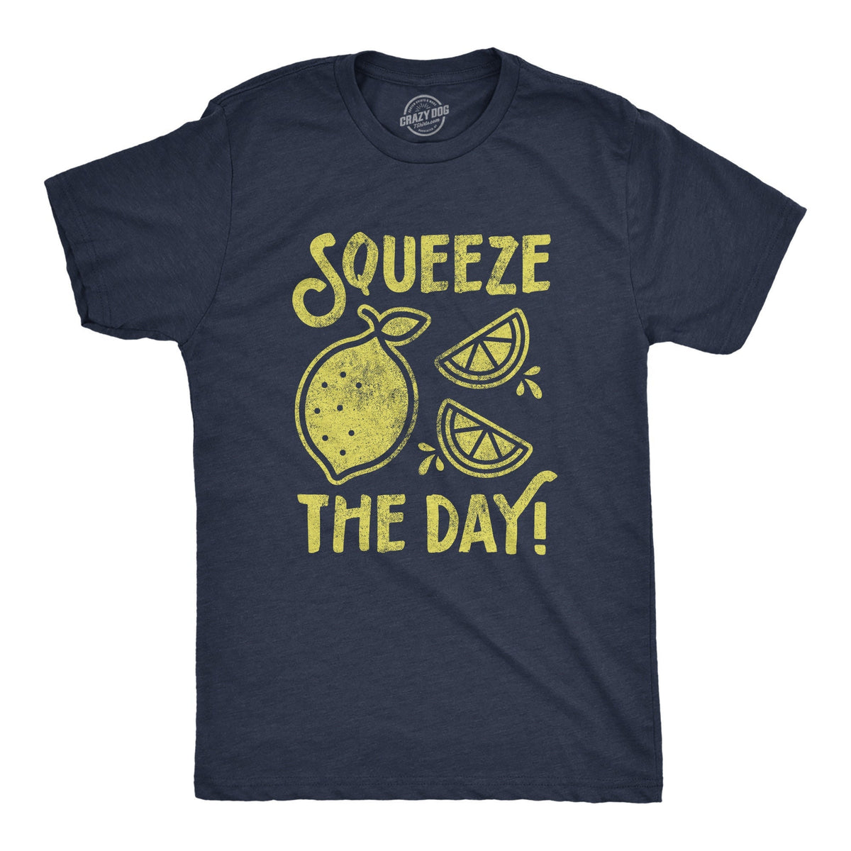 Squeeze The Day Lemon Shirts Dad Shirt Funny Mens Shirt Funny Foodie Shirt Funny Saying Shirt Funny Shirt Quotes Foodie Shirts Graphic Tee – Easygoing Wear · High-Quality Print
