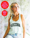 Arizona Tank Top Gifts Racerback Shirt Sleeveless Women39s Tank Top – Premium Graphic · Great Gift For Fans
