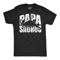 PAPA Saurus Tee Shirt Grandpa Dinosaur TShirt Gift For New Papa TREX Relative Top Jurassic Dino Joke Shirts Papasaurus Silhouette Graphic Tee – Warm & Stylish · Perfect For Daily Wear