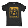 Warning May Yell At Video Games Video Game Shirt Gamer Gift Nerdy Shirts Gamer Shirts Funny Gaming Shirt Vintage Gaming Shirts Graphic Tee – Feel-Good Design · Must-Have Style