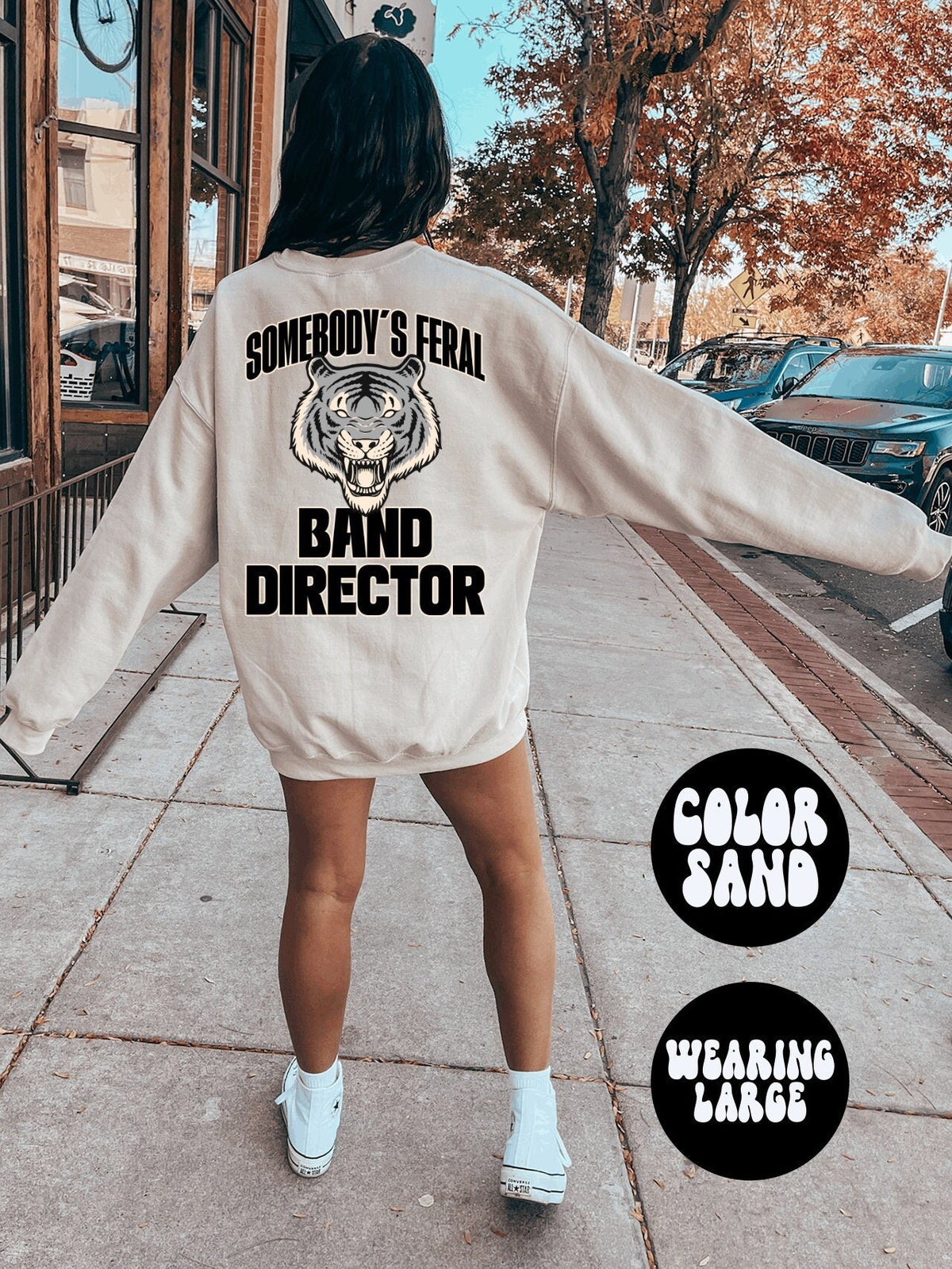 Band Director BACK PRINT Sweatshirt Gifts Crewneck Funny Sweater Shirt Jumper Men Women Him Her Sweatshirt – Fan Favorite · High-Quality Print