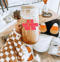 Tree Climber Wife Glass Tumbler Gifts Mug Reusable Cup Bamboo Lid Straw Iced Coffee Soda Can Graphic Tee – Premium Graphic · Great Gift For Fans