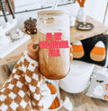 Oklahoma Era Moving Away Glass Tumbler Gifts Mug Reusable Cup Bamboo Lid Straw Iced Coffee Soda Can Graphic Tee – Premium Graphic · High-Quality Print