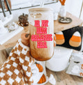 New Orleans Era Moving Away Glass Tumbler Gifts Mug Reusable Cup Bamboo Lid Straw Iced Coffee Soda Can Graphic Tee – Bold Style · High-Quality Print