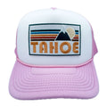 Lake Tahoe California Trucker Hat Retro Mountain Snapback Lake Tahoe Hat Adult Hat Graphic Tee – Warm & Stylish · Must-Have Style