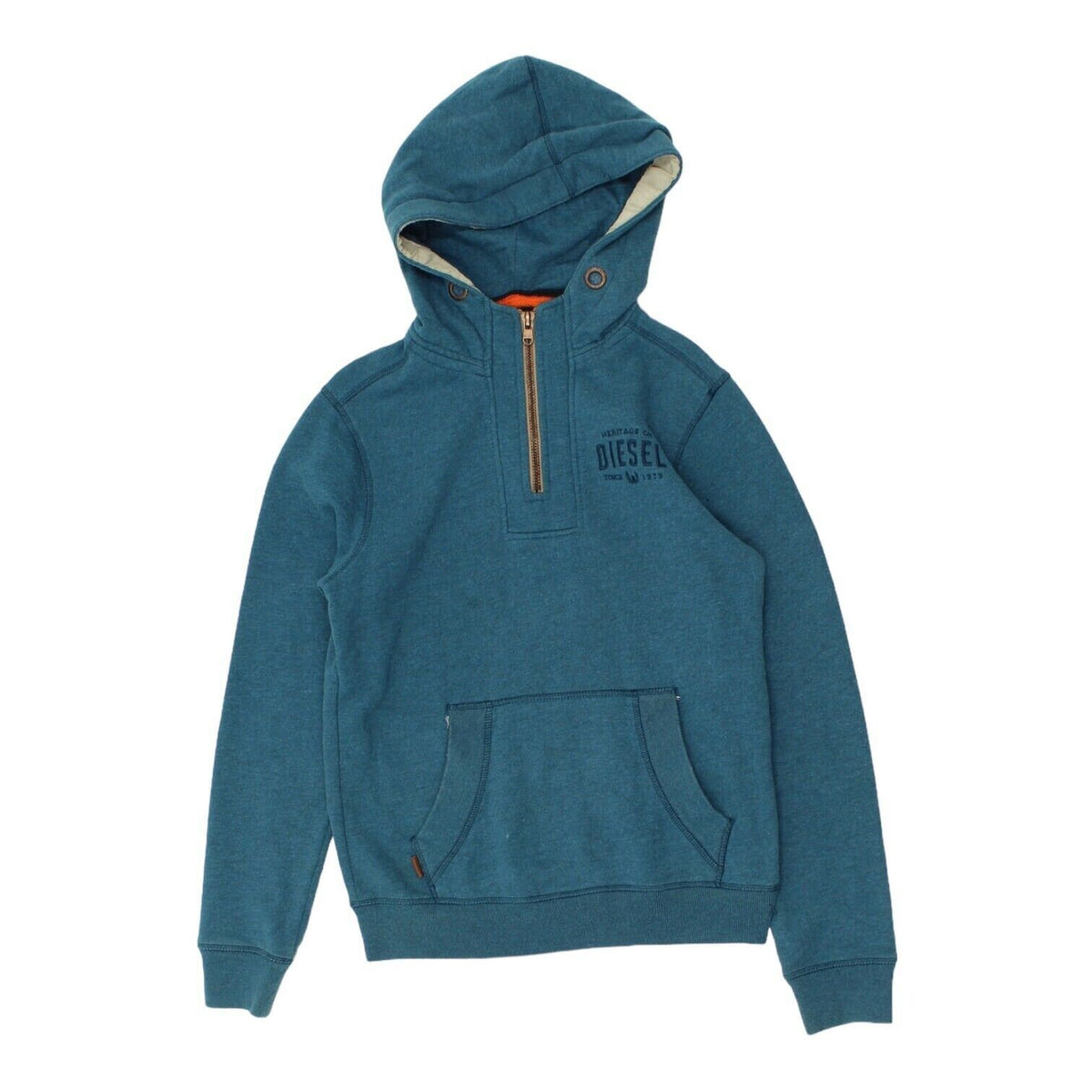 Diesel Mens Blue Half Zip Pullover Hoodie Vintage Casual Designer Hoody VTG Hoodie – Premium Graphic · Trending Graphic Apparel